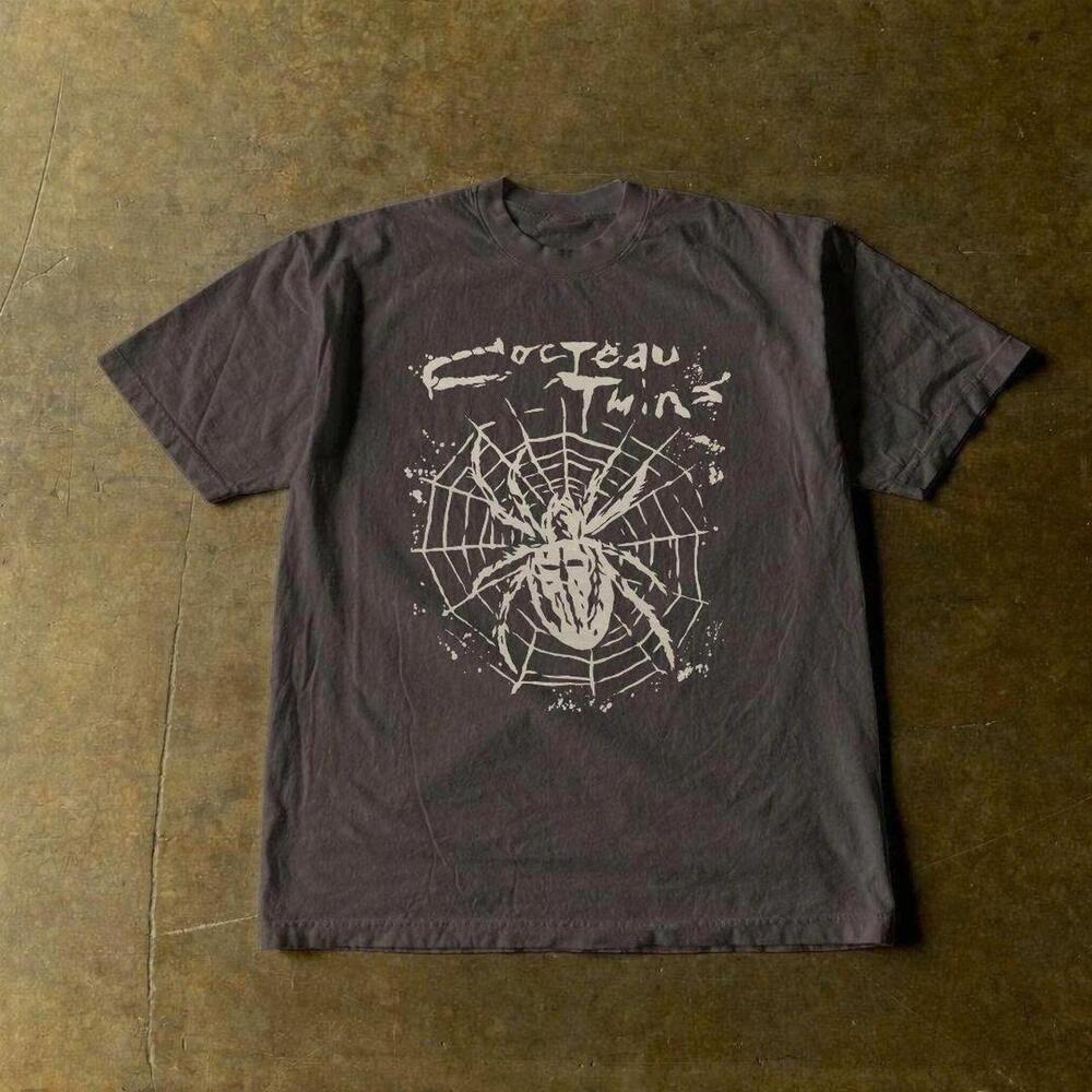 Grey Correau Tanz Spider Web T Shirt
